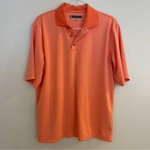 Mens Pebble Beach Performance Golf Polo Shirt Sz‎ M